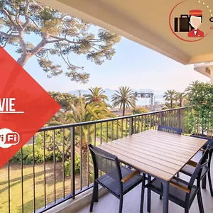 Sea La Vie - Croisette - 30 M Plage - Palais - Congrès - Parking Privé - Clim Appartement